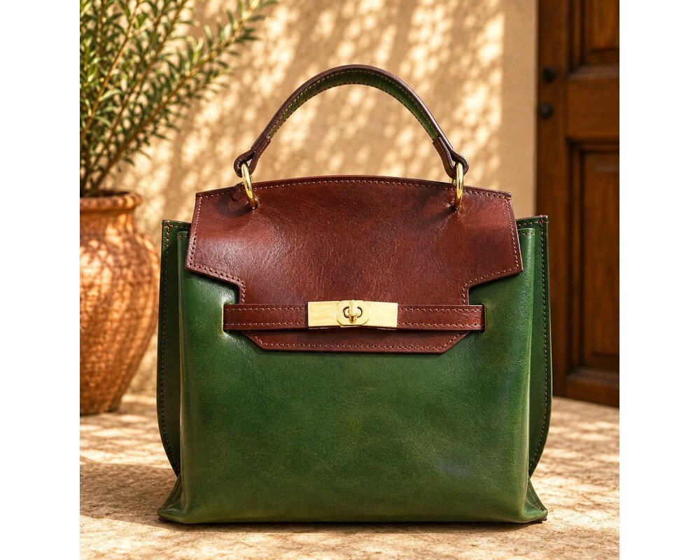 F6625 · Verde scuro / Marrone