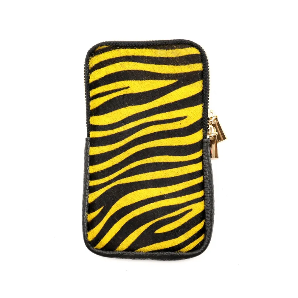 H0025-portacellulare(cavarino) · Amarelo · Padrão de zebra