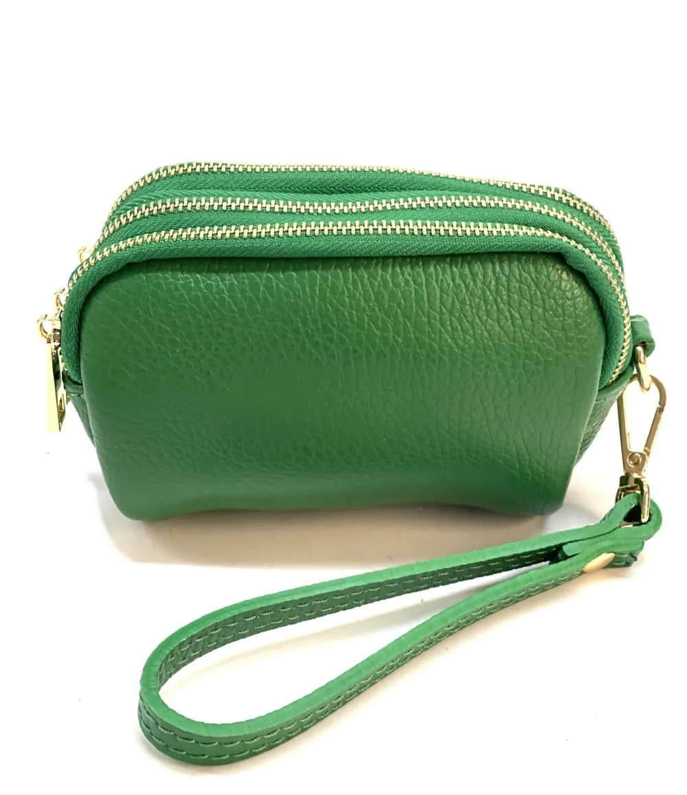 H0026-portamonete · Apple green