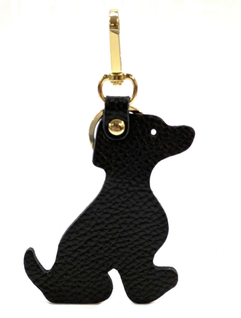 H008-portachiave (cane) · Black