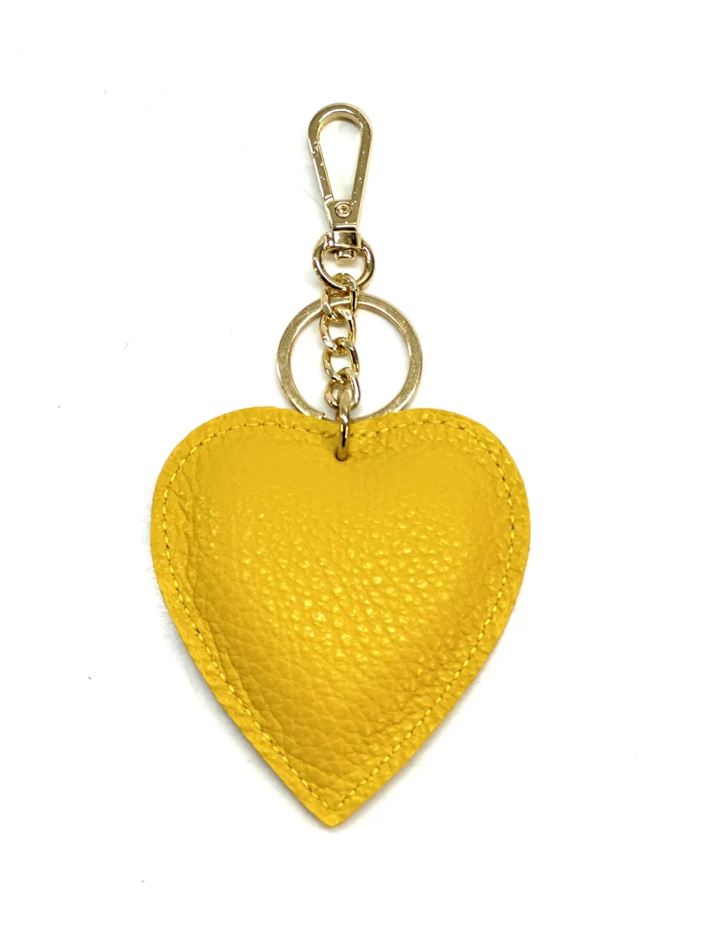 H008-portachiave(cuore) · Yellow