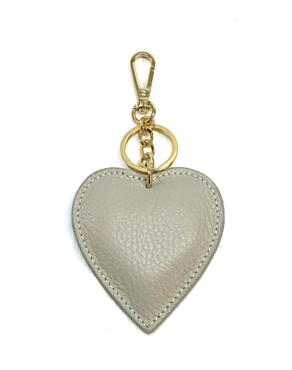 H008-portachiave(cuore) · Cinza-pérola