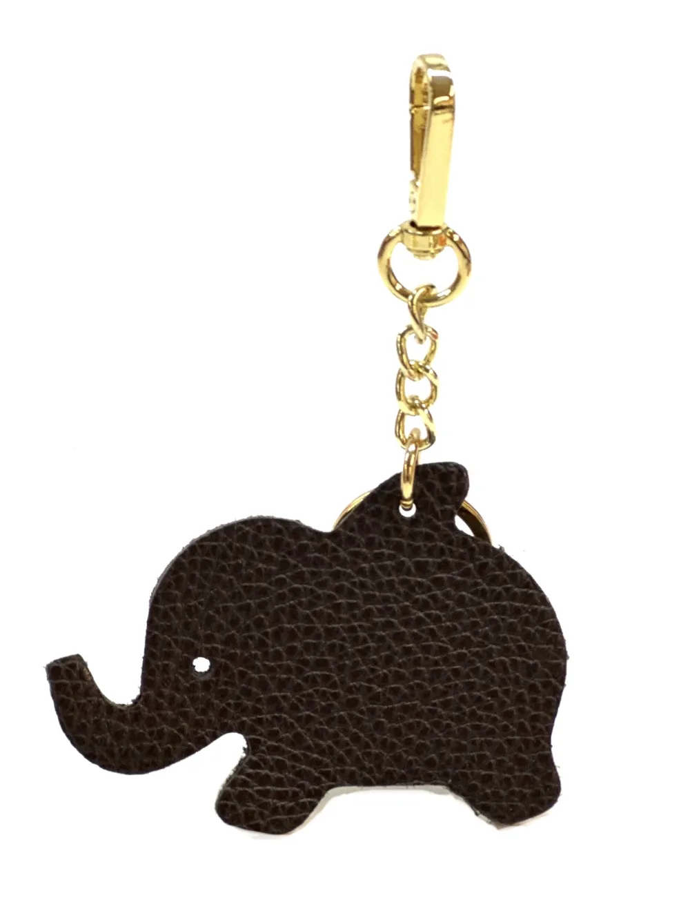 H008-portachiave(elefante) · Marrone scuro