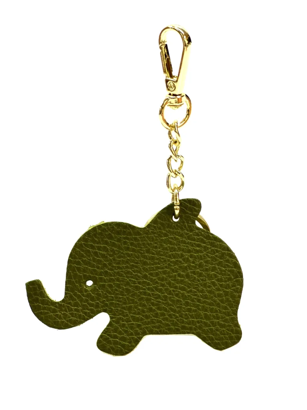 H008-portachiave(elefante) · Verde-azeitona
