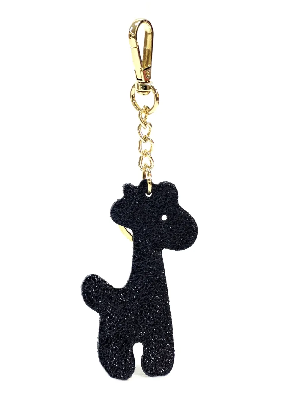 H008-portachiave(giraffa) · preto · Metalizado