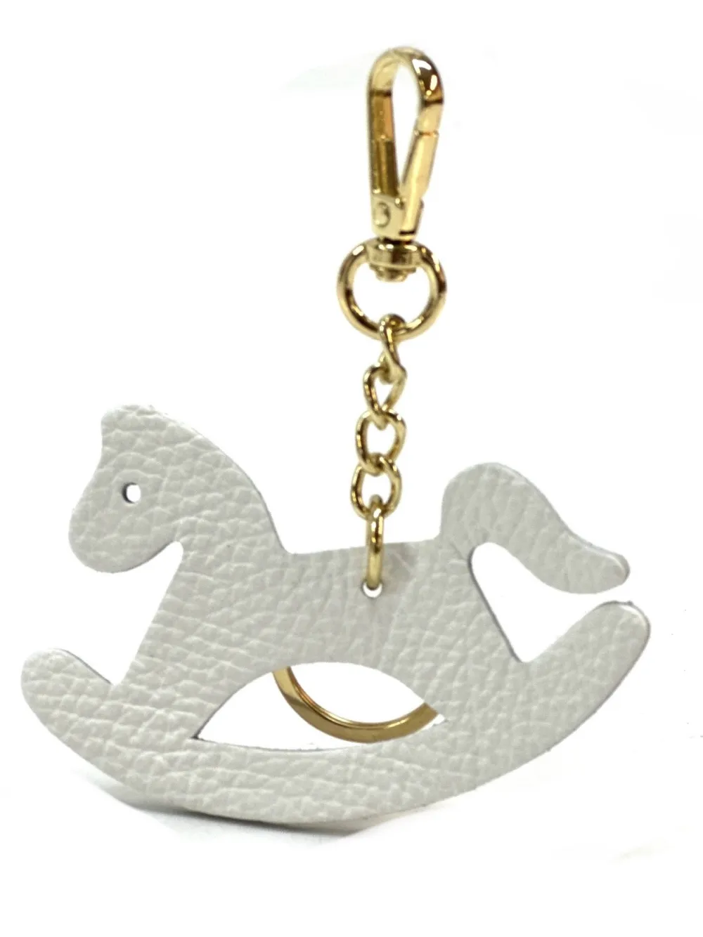 H008-portachiavi(cavallo dondolo) · White