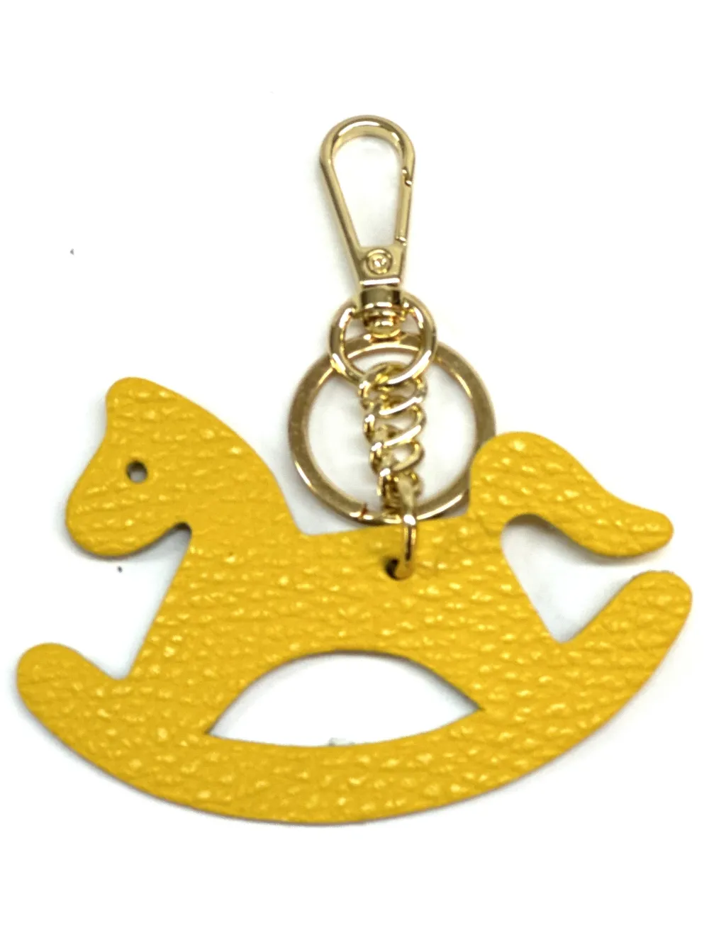 H008-portachiavi(cavallo dondolo) · Yellow
