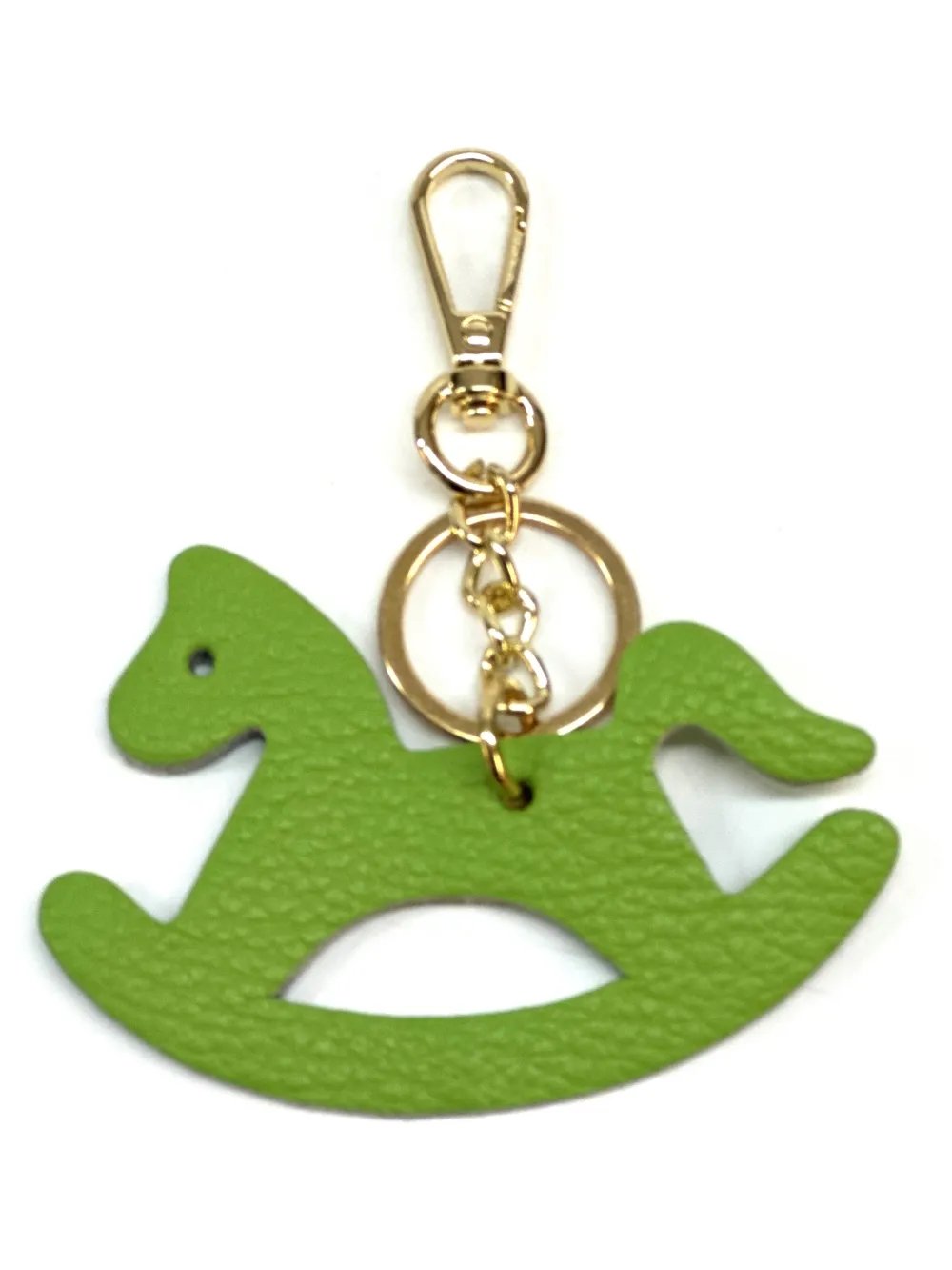 H008-portachiavi(cavallo dondolo) · Green