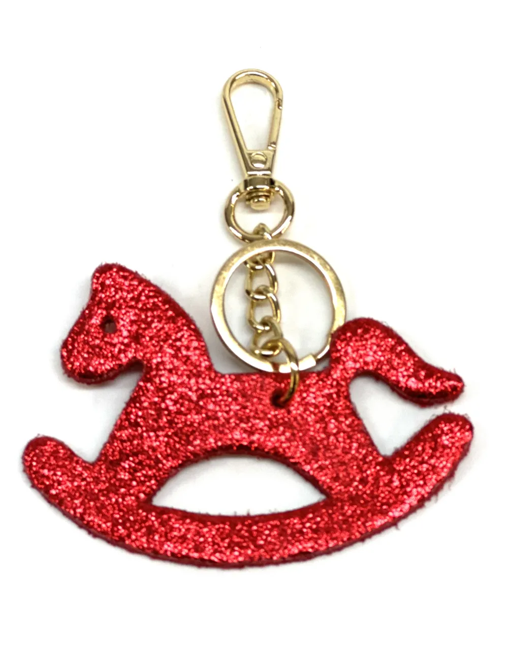 H008-portachiavi(cavallo dondolo) · vermelho · Metalizado