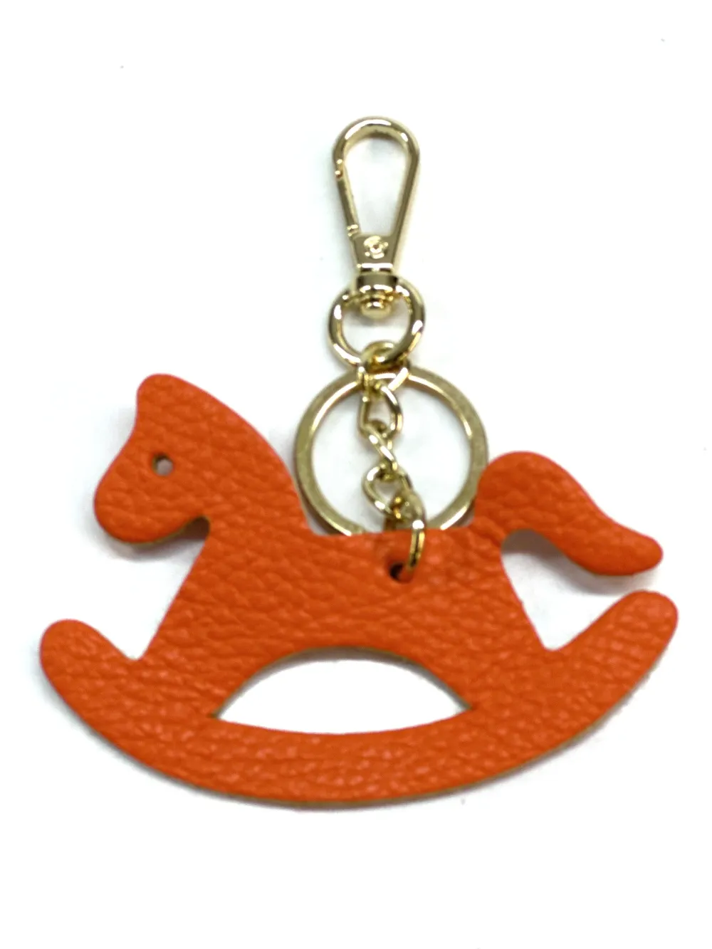 H008-portachiavi(cavallo dondolo) · Arancione