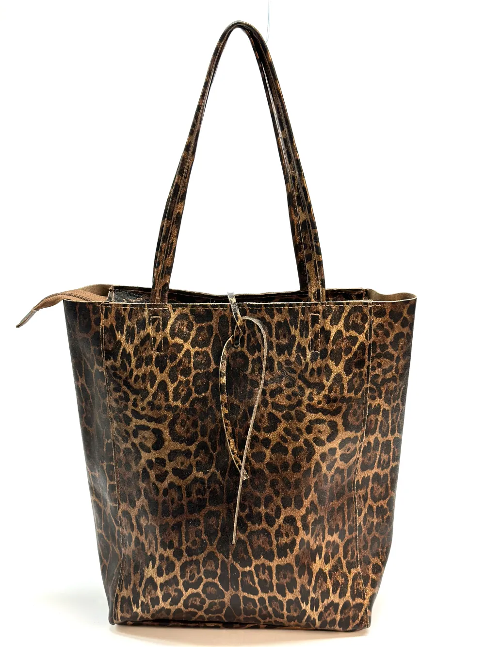 H168-Z · Marrone · Stampa leopardata