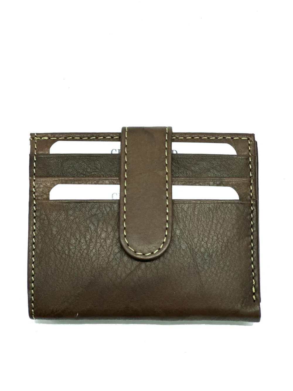 H409/Z portacarte · Marrone scuro
