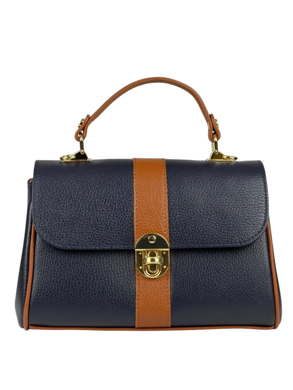 H501 · Bleu nuit / Fauve foncé