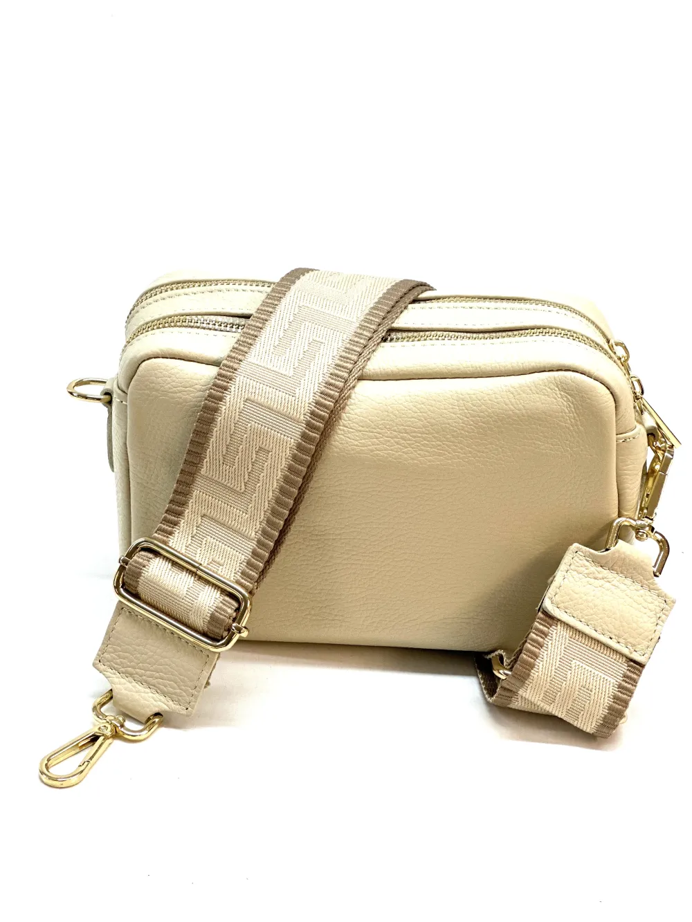 H6566+tracolla tesutto · Beige