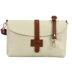 H669 · Beige / Dark tan