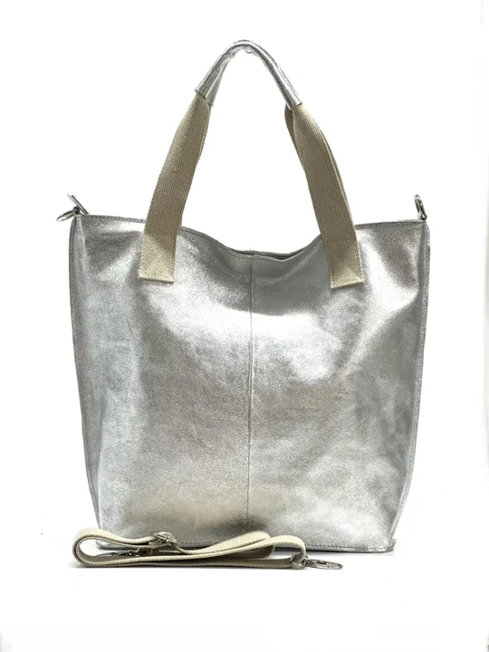 H166 · Metallic silver
